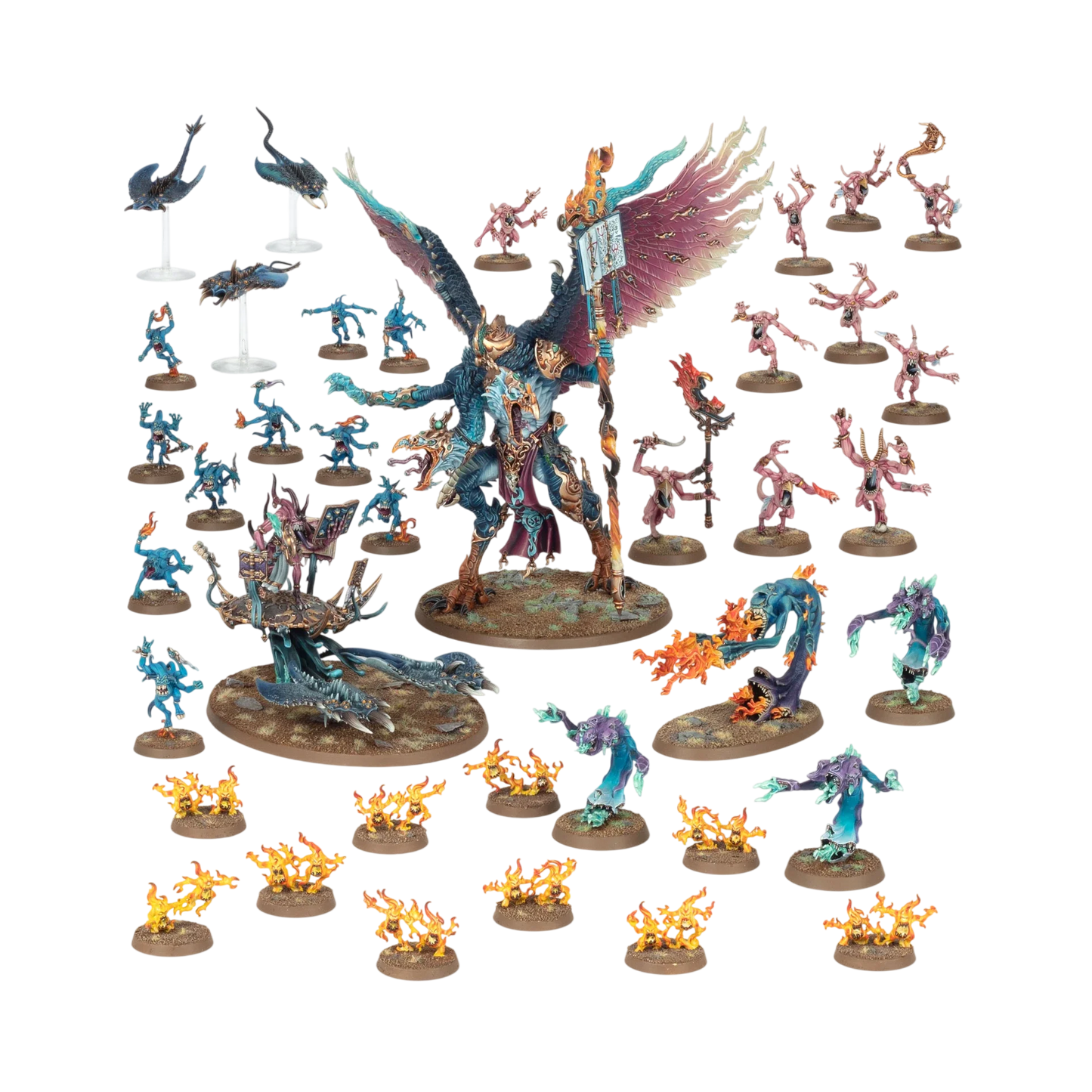 Battleforce: Disciples of Tzeentch – Warpflame (Unpainted) (Assembled)