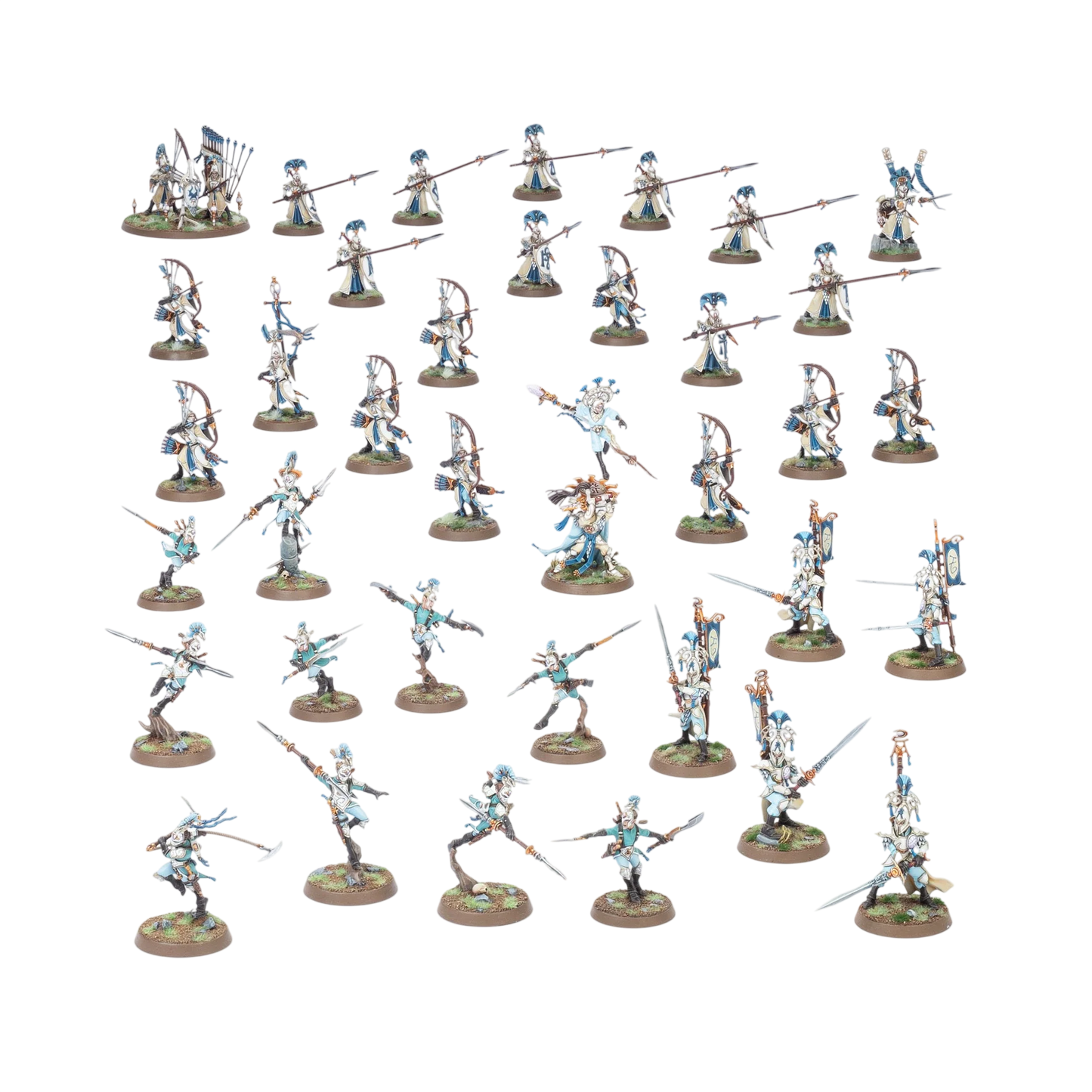 Battleforce: Lumineth Realm-lords – Iliathan (Unpainted) (Assembled)