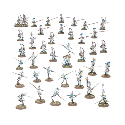 Battleforce: Lumineth Realm-lords – Iliathan (Custom Painted) (Assembled)
