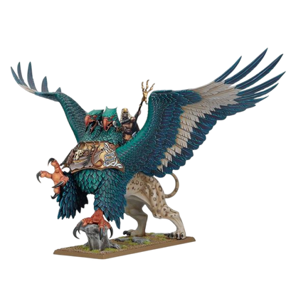 Battlemage on Griffon (Unpainted) (Assembled)