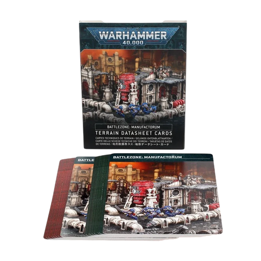 Battlezone: Manufactorum - Terrain Datasheet Cards (2020)