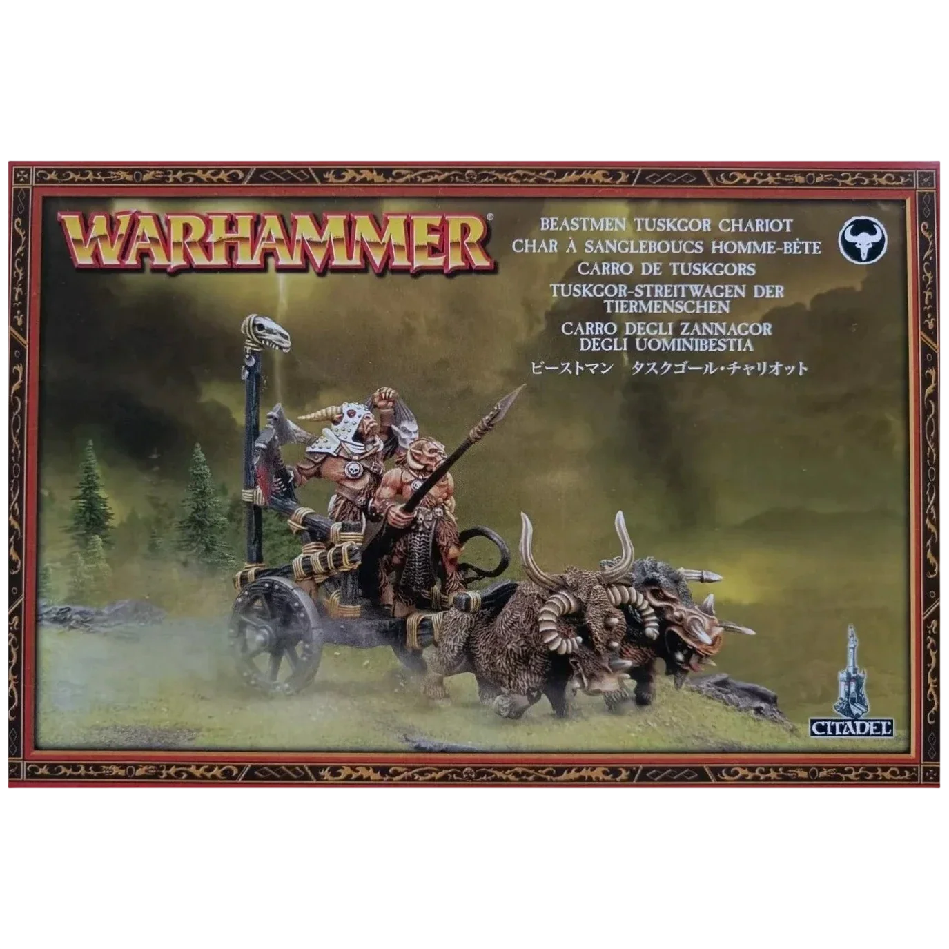 Beastmen Tuskgor Chariot (New in Box)