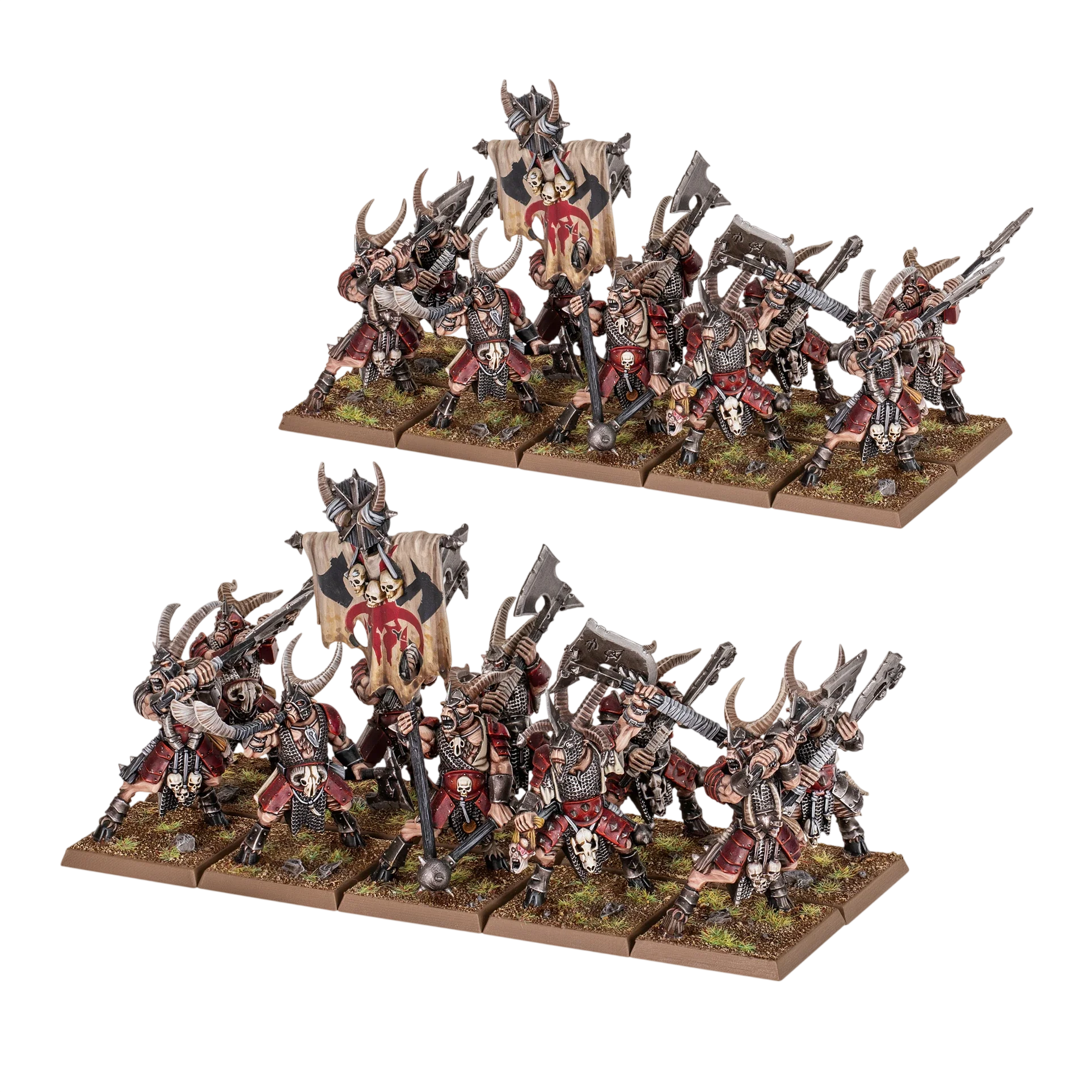 Bestigor Herd (New on Sprue) from Warhammer: The Old World