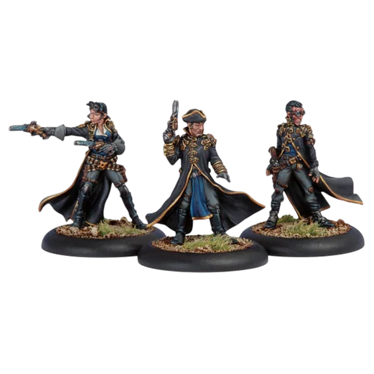 Black 13th Gun Mage Strike Team (Custom Painted) (Assembled)