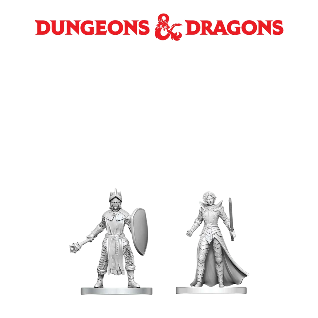 Black Gauntlet & Zhentilar Paladin of Bane (Custom Painted)