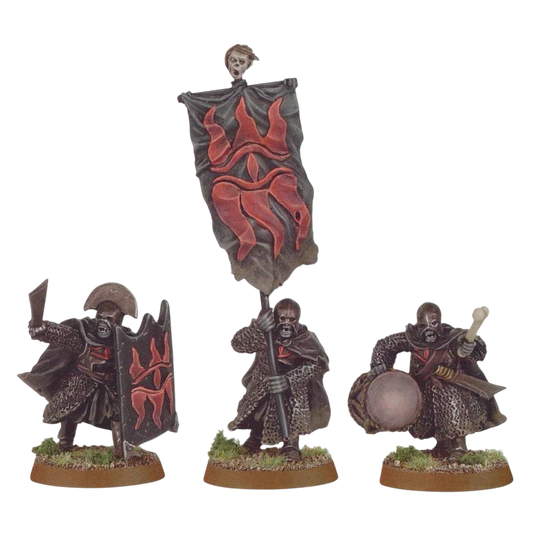 Black Guard of Barad-dûr Commanders (New on Sprue)