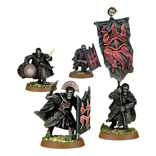 Black Guard of Barad-dûr™ Commanders (Custom Painted) (Assembled)