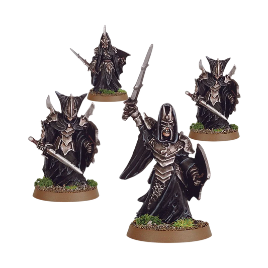 Black Númenórean Warriors (Unpainted) (Assembled)