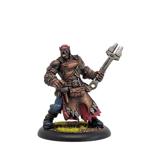 Black Ogrun Iron Mongers (Unpainted) (Assembled)