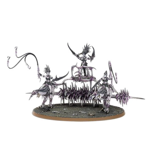 Bladebringer on Hellflayer of Slaanesh (Unpainted) (Assembled)