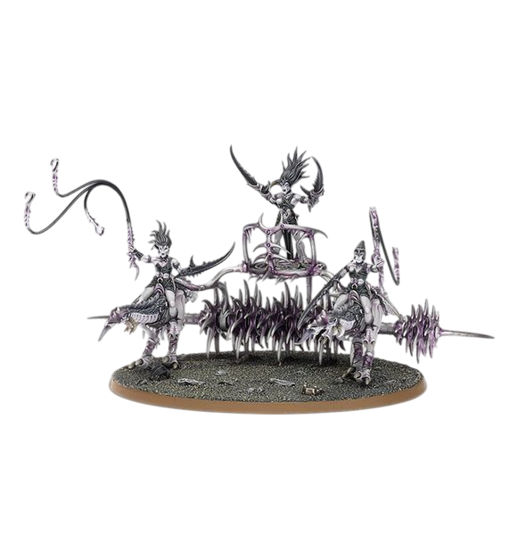 Bladebringer on Hellflayer of Slaanesh (Custom Painted) (Assembled)