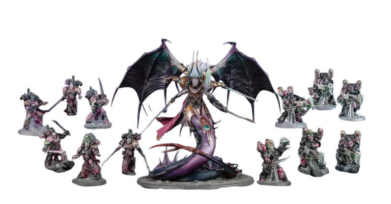 Blissbound Warband Battleforce (Custom Painted) (Assembled)