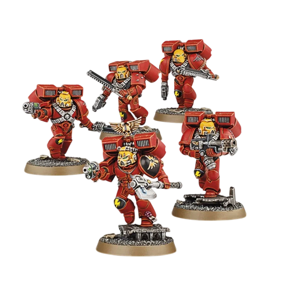 Blood Angels Assault Squad (New on Sprue)