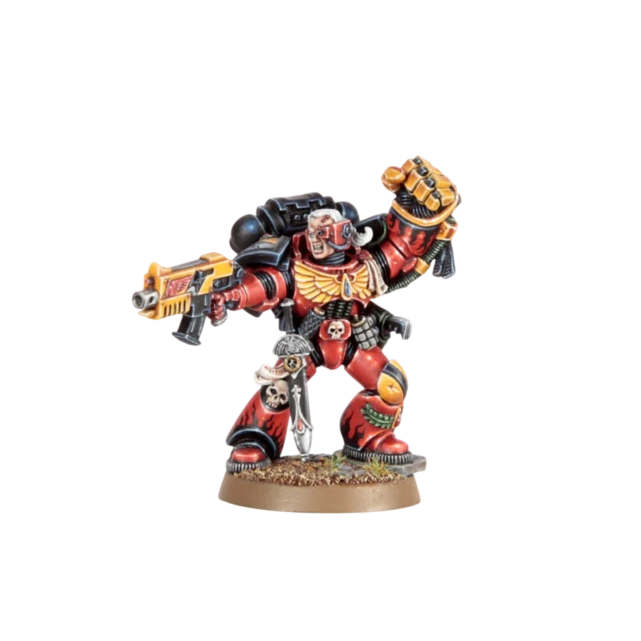 Blood Angels Captain - GamesDay 2012 Exclusive Miniature (Unpainted) (Assembled)