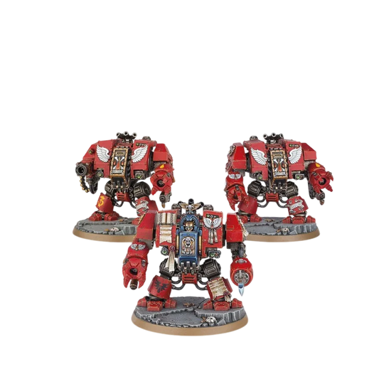 Blood Angels Chapter Ancients (Custom Painted) (Assembled)