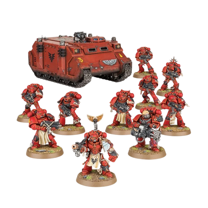 Blood Angels Gauntlet Tactical Squad (Unpainted) (Assembled)