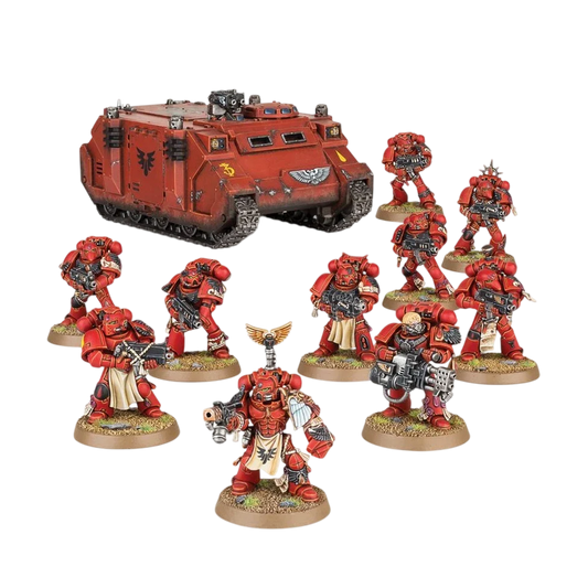 Blood Angels Tactical Squad (Custom Painted) (Assembled)