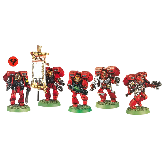 Blood Angels Honour Guard (Custom Painted) (Assembled)