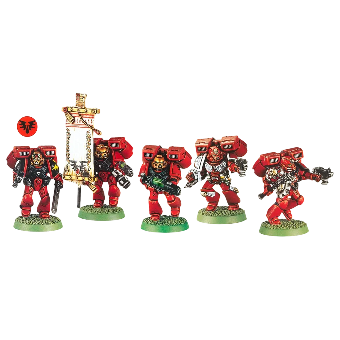 Blood Angels Honour Guard (Unpainted) (Assembled)