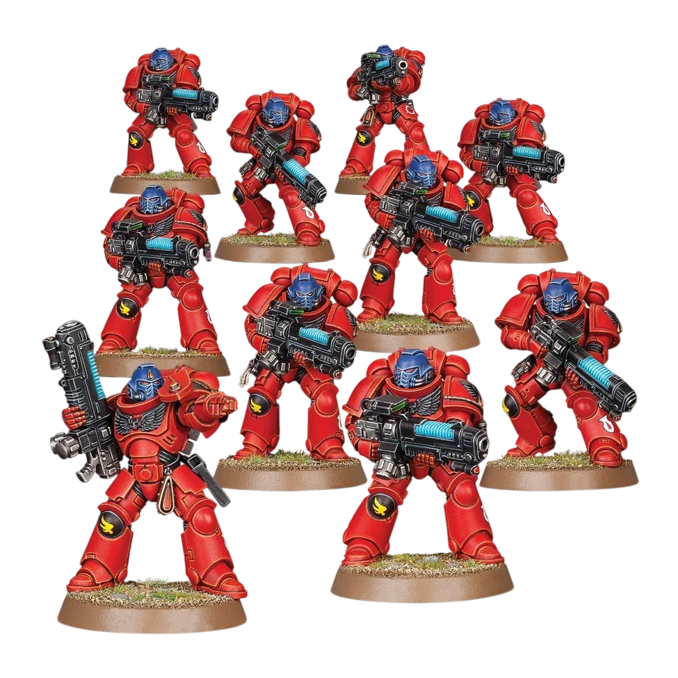 Blood Angels Primaris Hellblasters (Unpainted) (Assembled)