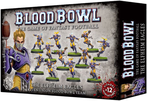 Blood Bowl: Elven Union Team - The Elfheim Eagles (Unpainted) (New in Box/Sprue)