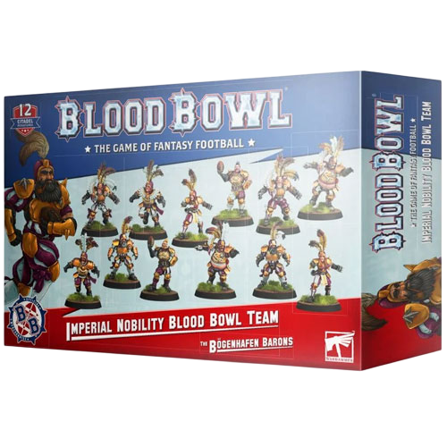 Blood Bowl: Imperial Nobility Team - Bogenhafen Barons (Unpainted) (New in Box/Sprue)