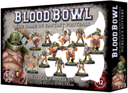 Blood Bowl: Nurgle Team - Nurgle's Rotters (Unpainted) (New on Sprue)