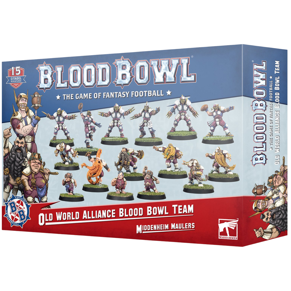 Blood Bowl: Old World Alliance Team - Middenheim Maulers (Unpainted) (New in Box/Sprue)