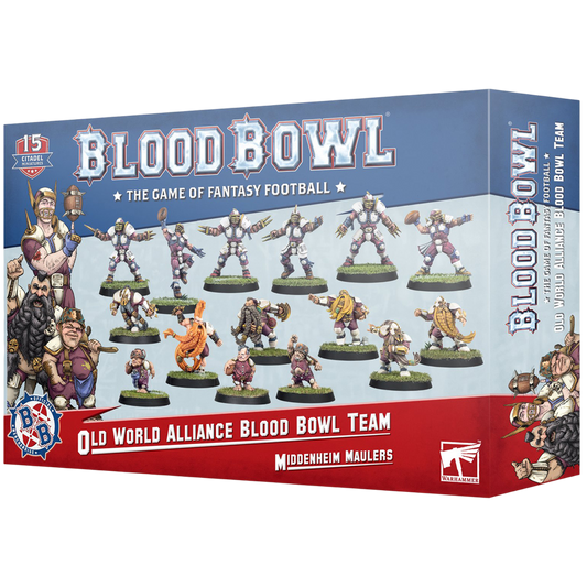 Blood Bowl: Old World Alliance Team - Middenheim Maulers (Unpainted) (New in Box/Sprue)