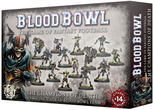 Blood Bowl: Shambling Undead Team - Champions of Death (Unpainted) (New in Box/Sprue)