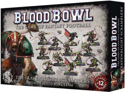 Blood Bowl: Skaven Team - Skavenblight Scramblers (Unpainted) (New on Sprue)