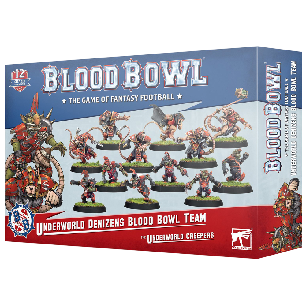 Blood Bowl: Underworld Denizens Team - Underworld Creepers (Unpainted) (New in Box/Sprue)