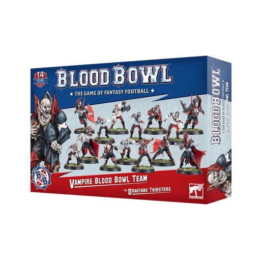 Blood Bowl: Vampire Team - The Drakfang Thirsters (Unpainted) (New in Box/Sprue)