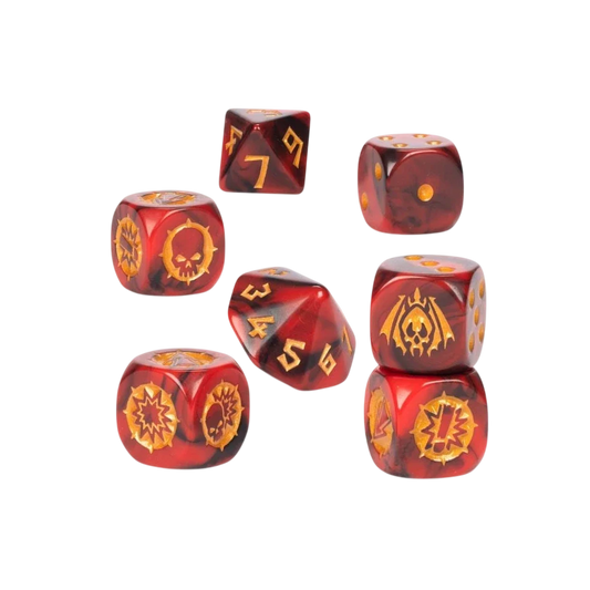Blood Bowl Vampire Team Dice Set (New in Box)