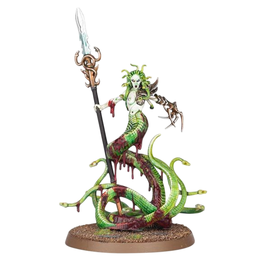 Bloodwrack Medusa (Unpainted) (Assembled)