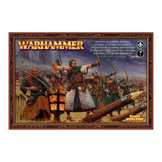 Bretonnian Bowmen Regiment (Custom Painted) (Assembled)