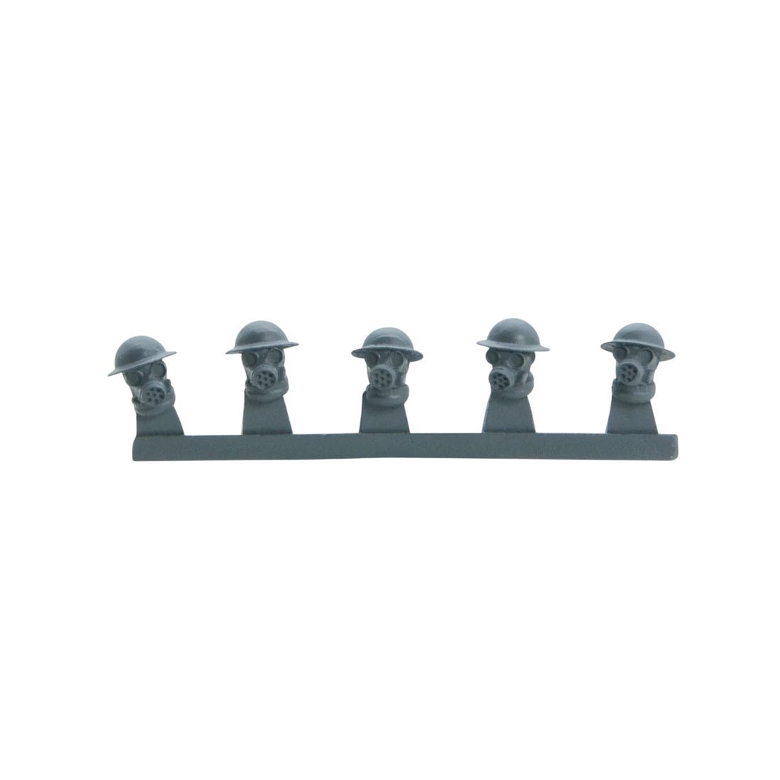 British Armoured Infantry Gas mask helmet sprue (New on Sprue)