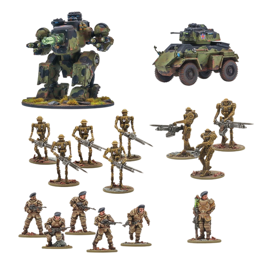 British Commonwealth Starter Army (New on Sprue)