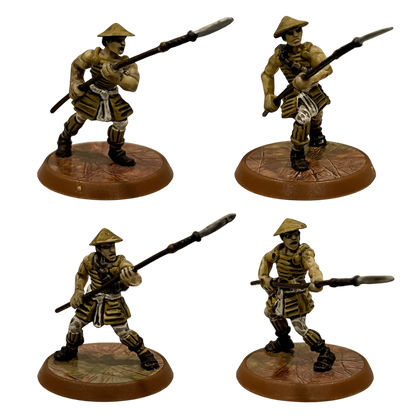 Ashigaru Yari Prepainted Miniatures From Heroscape Expansion Set: Fields Of Valor (Wave 7)