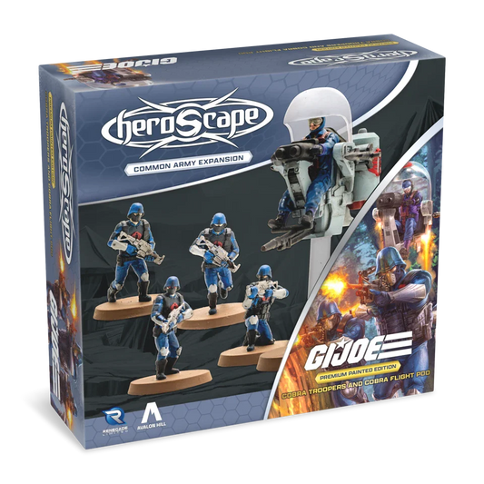 COBRA Troopers & COBRA Flight Pod Army Expansion (Prepainted) (New in Box)