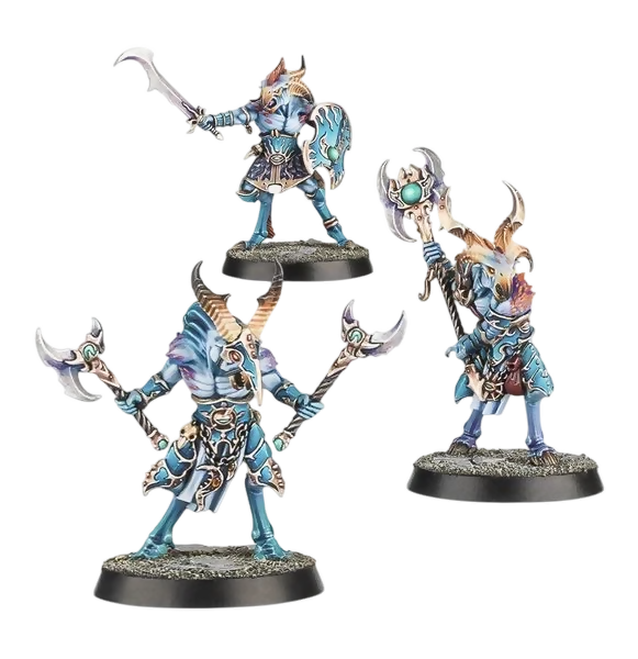 Tzaangors (Unpainted) (Assembled)