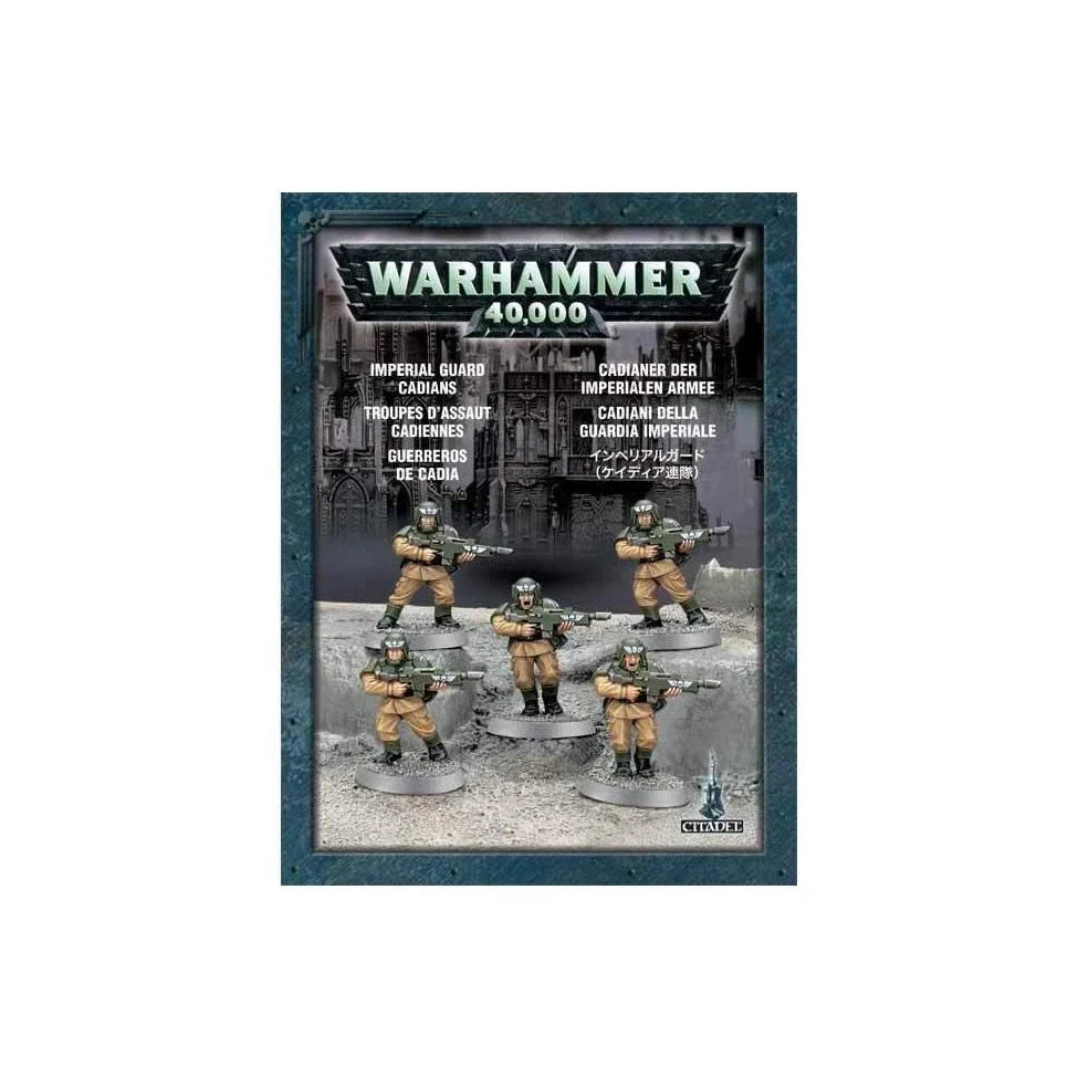 Cadians (5 models) (New on Sprue)
