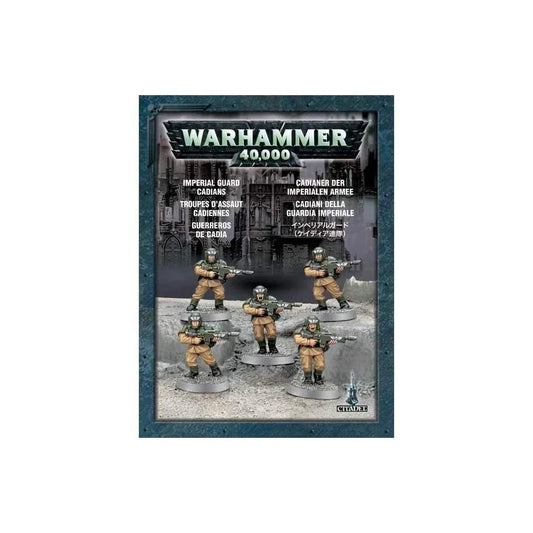 Cadians (5 models) (New on Sprue)