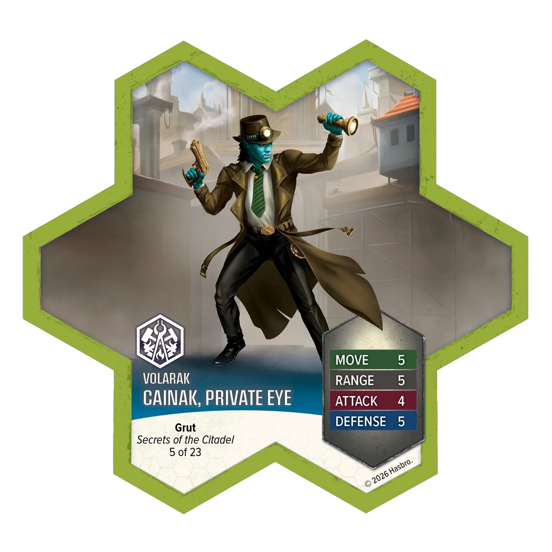 Cainak, Private Eye (Custom Painted)