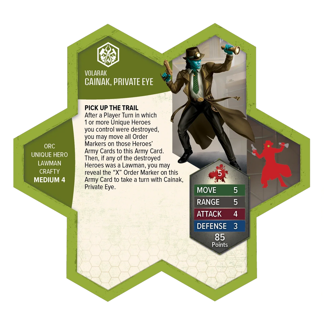 Cainak, Private Eye (Custom Painted)