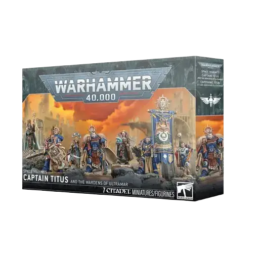 Space Marines: Captain Titus and The Wardens of Ultramar (New on Sprue)