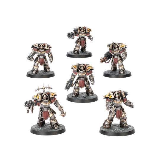 Cataphractii Terminators with Combi-bolters and (New on Sprue)