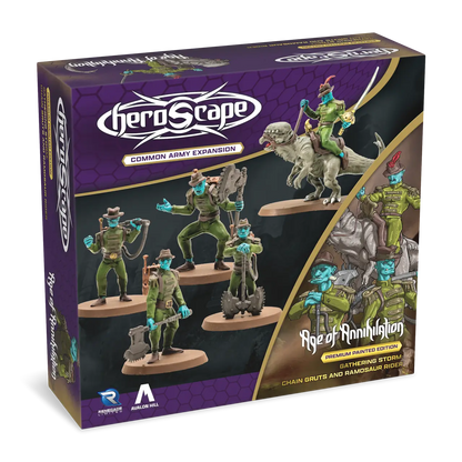 Chain Gruts and Ramosaur Rider Army Expansion (Prepainted) (New in Box)