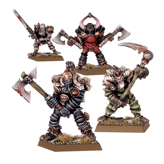 Champions of Chaos (Unpainted) (Assembled)
