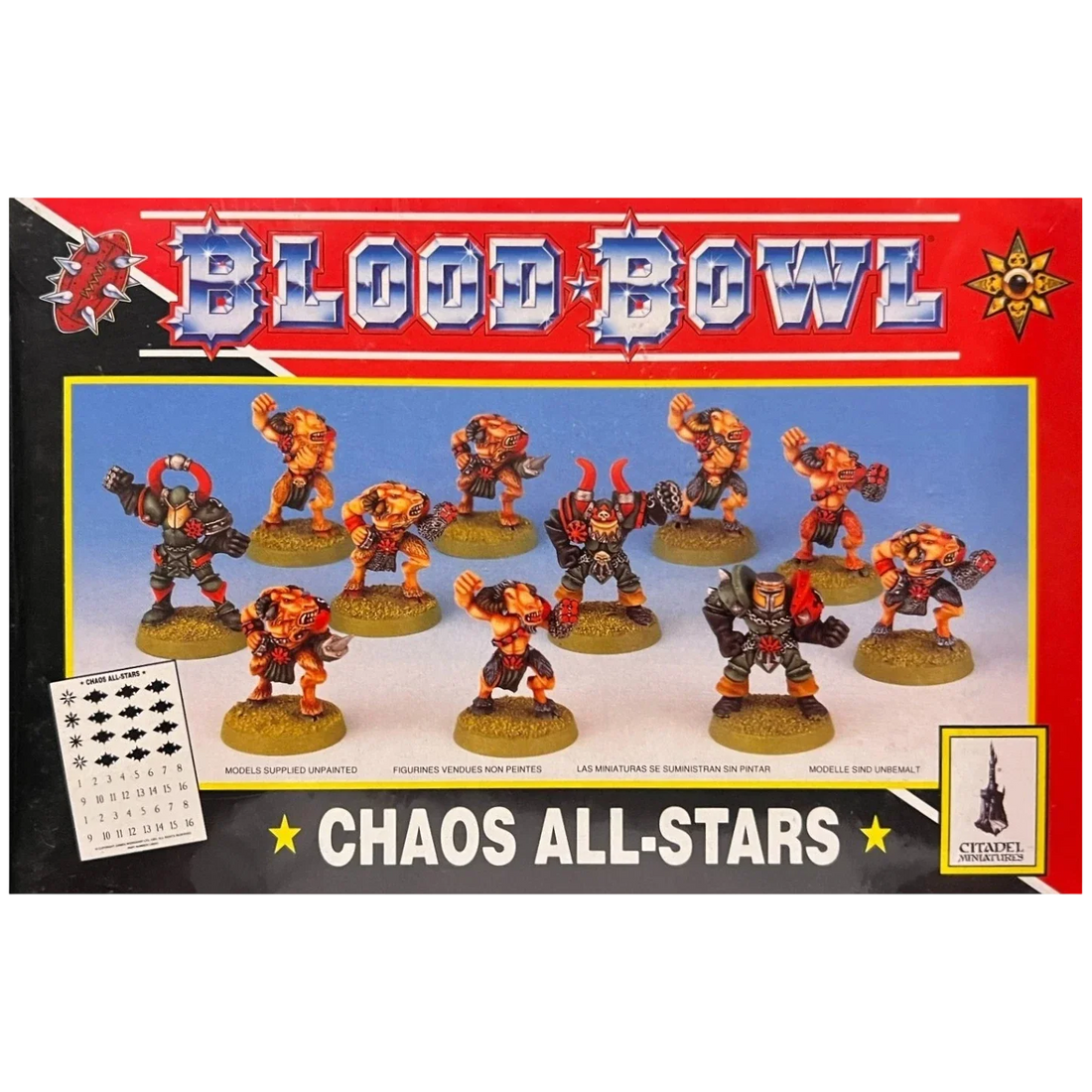 Chaos All-Stars (1998) (New on Sprue)